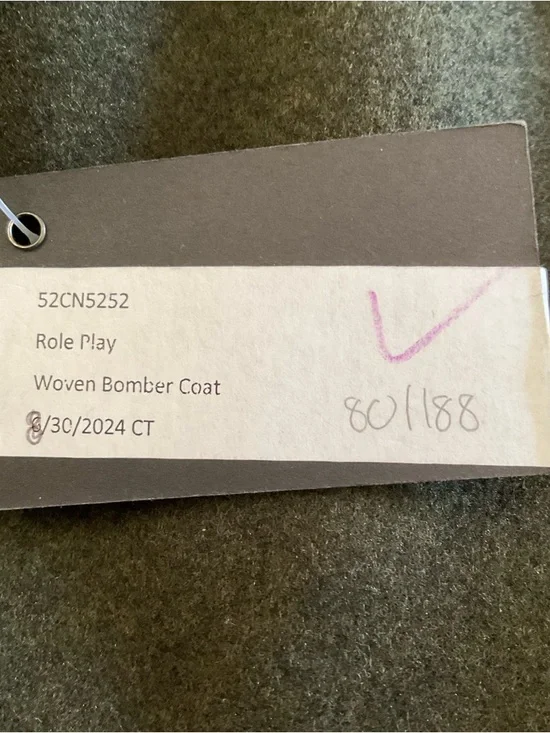 NWT BLANKNYC “Role Play” Woven Bomber Coat, Women’s Sz S - Picture 11 of 11